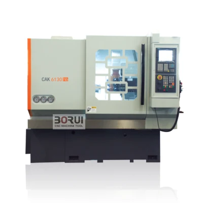 Cak6130hb Máquina combinada de torno de fresado CNC de corte horizontal de metal